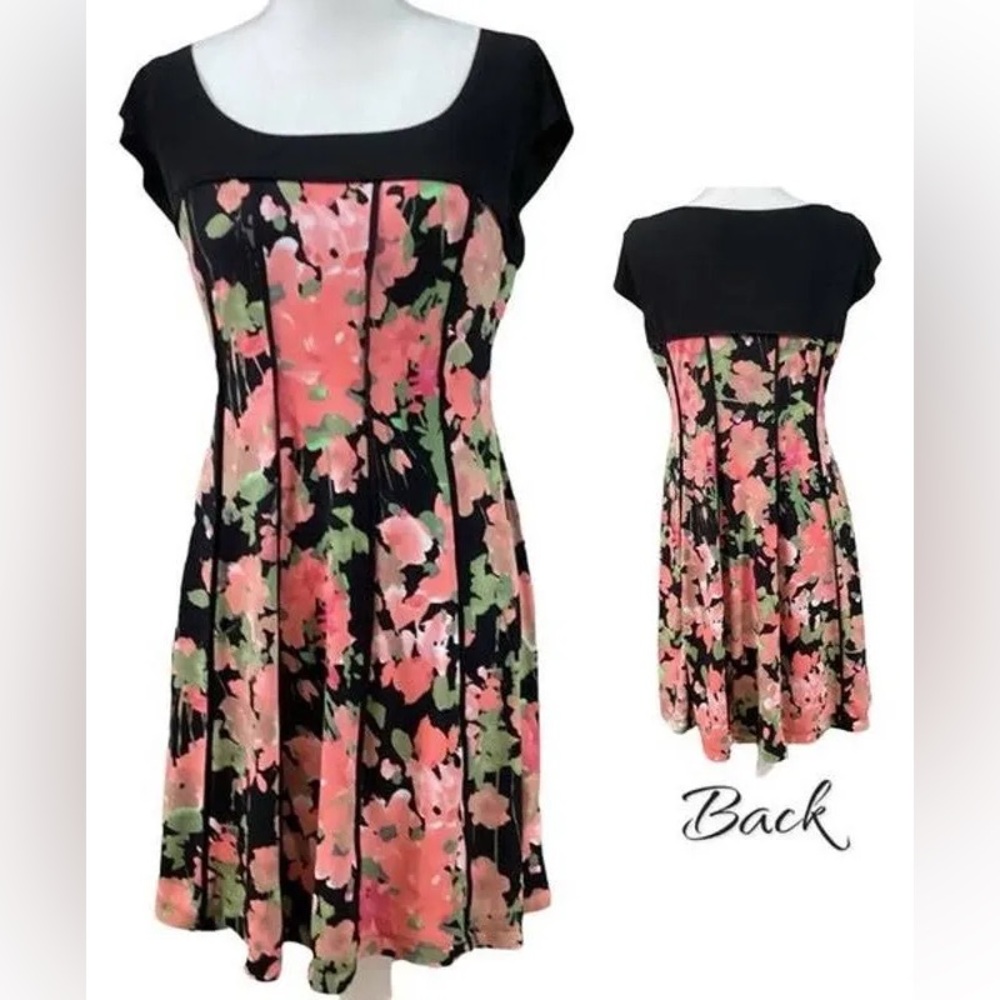 madison leigh Floral Fit & Flare Swing Dress Size 12